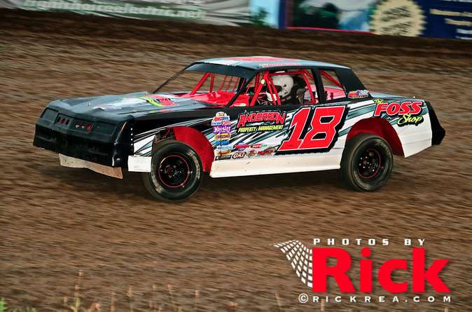 Dirt Track Racing , Street Stock , Mike Anderson, Photo by Rick Rea 