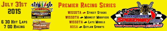 River Cities Speedway 2015 Schedule