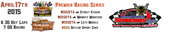 April 17th 2015 Premier Racing Series Schedule