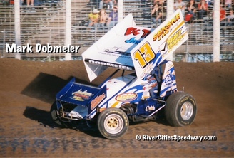 #13 Mark Domeier Outlaw Sprint Car Winner May 25th - River Cities Speedway