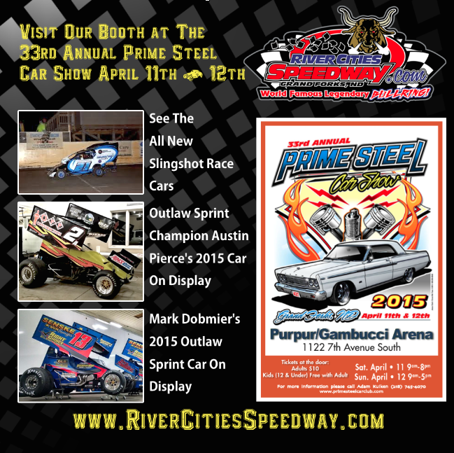 Prime Steel Car Show - River Cities Speedway, Slingshot Race Cars, Austin Pierce, Mark Dobmeier, Outlaw Sprints, Outlaw Sprint Cars