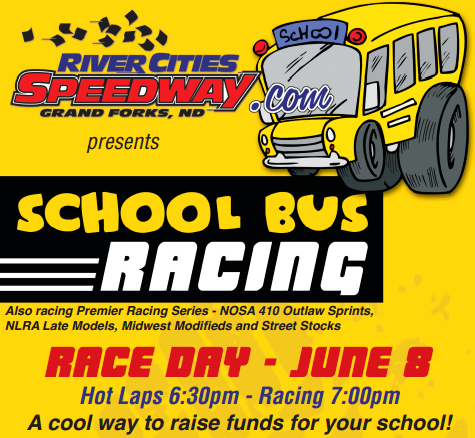 School Bus Racing River Cities Speedway