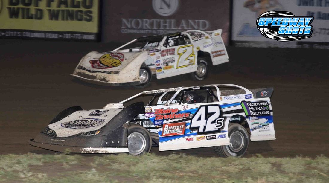 Don Shaw, Billy Mooney, River Cities Speedway, NLRA Late Models, late models, wissota late models, dirt late models, speedway shots, mike spieker